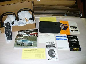 2 wireless ir headphones &amp; remote plus bonus 2007 dodge owners manuals/portfolio