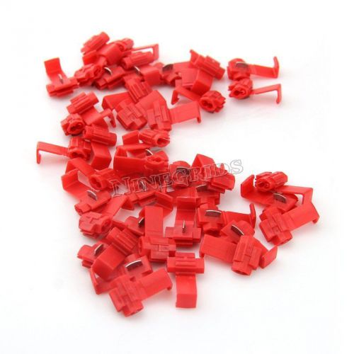 50pcs/lots electrical terminals scotch locks quick splice wire clamp connector