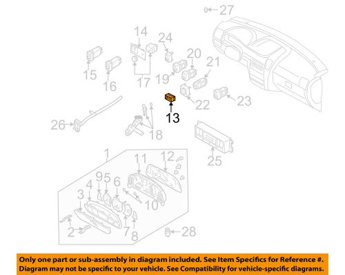 Kia oem 05-06 sorento-clock 945003e300