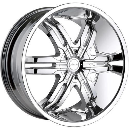 22x9.5 chrome veloche victory wheels 6x4.5 6x5 +30 dodge durango