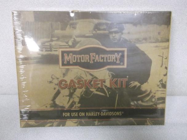 Motor factory rocker box gasket kit for 1992-99 harley evolution big twins - new