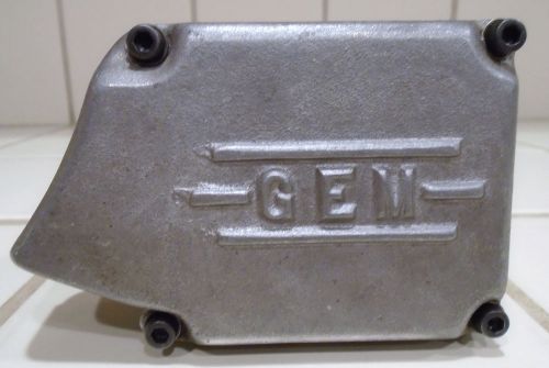 Vintage racing go kart gem (g.e.m.) mcculloch 2-piece muffler p/n g1272 i think