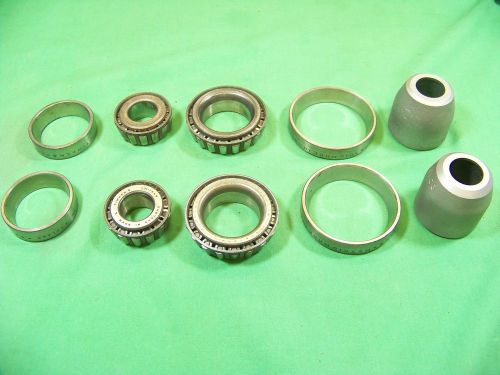 Mg mgb- bearing sets (timken), inner &amp; outer w/ mowog distance pieces (spacers)