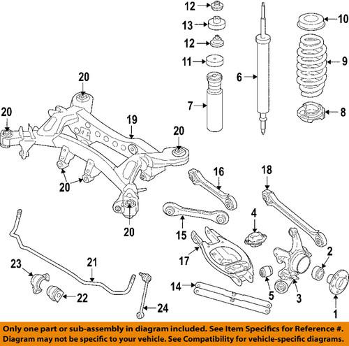 Bmw oem 33526779985 shock absorber/rear shock absorber