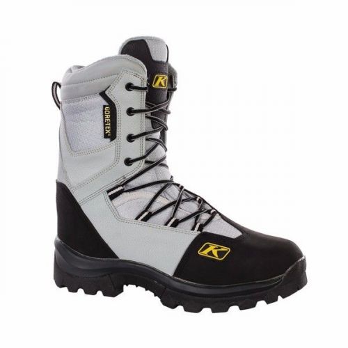 Klim adrenaline gtx gray mens boots size 5-15 3108 2016 winter cold snow gear