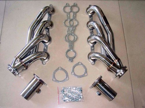 Stainless caprice ls1 ls6 lsx stainless shorty chevrolet engine swap header ls