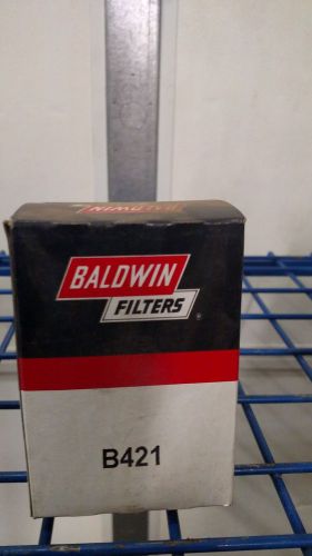 Baldwin filters b421 oil filter, spin-on, 2-27/32&#034;x3&#034;x2-27/32&#034;