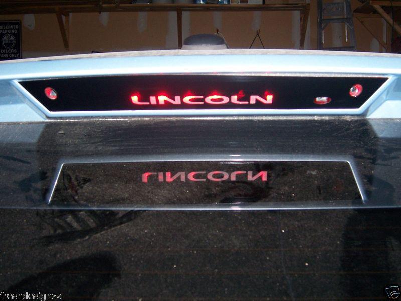 Lincoln mkx 3rd brake light decal overlay 07 08 09 2010 2011
