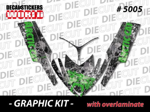 Sled graphic sticker decal wrap kit arctic m8 m7 m series crossfire  06-11 5005