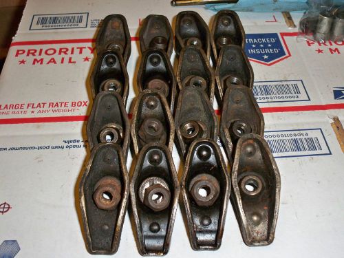 Pontiac v8 1967-79 stock rocker arm set with arm ball &amp; nuts 326 350 400 428 455