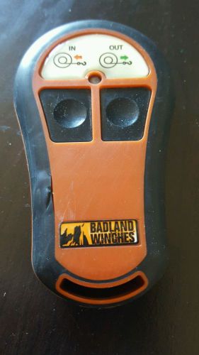 Used badland wireless winch remote control only tested works great