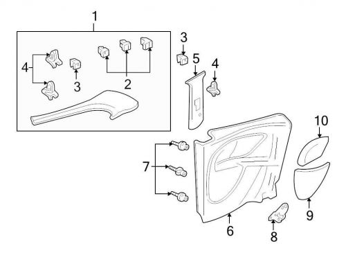 Ford oem speaker cover 5s4z18978daa image 10