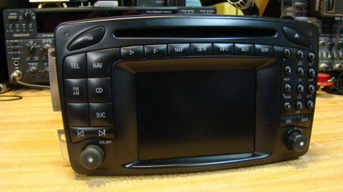 Mercedes benz g wagon g500 g55 nav screen radio cd player a4638201789 w cd