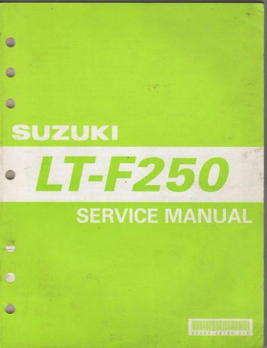 2002 suzuki  atv 4 wheeler lt-f250 p/n 99500-42160-01e service manual(977)