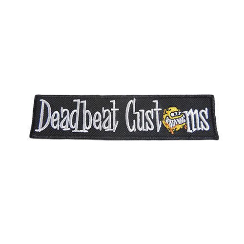 Deadbeat customs - classic logo patch