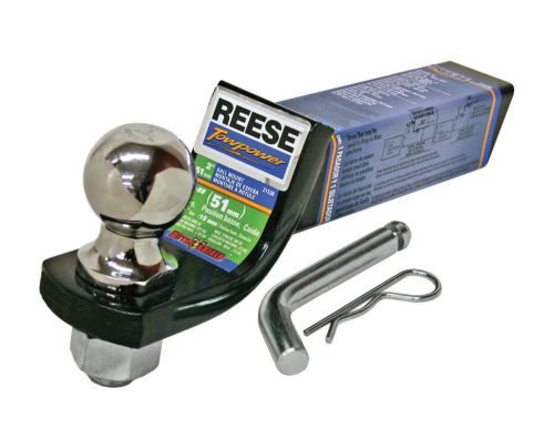 Trailer reese towpower 21536 class iii towing starter kit ball mount 9&#034; shank