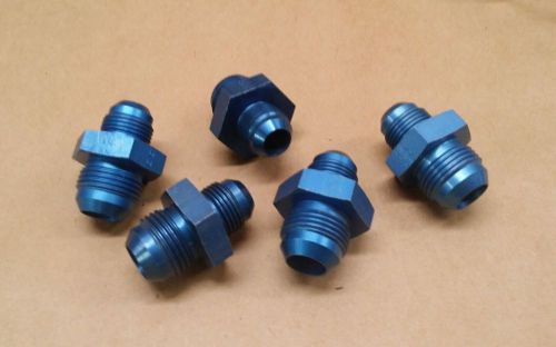 Aeroquip fittings 5pc -12 to -10 nascar drag race xfinity