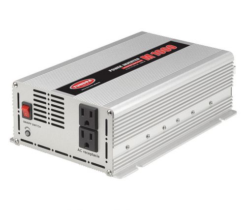 Tundra m1000 dc/ac power inverter, 120 vac output, 12vdc input, 1000w |(45a)