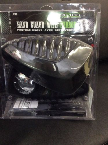 Kalpin-hand guard with mirror (black)