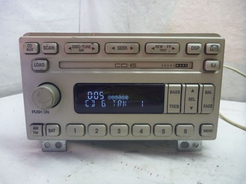 03 04 05 06 lincoln navigator sound mark radio 6 cd 4l7t-18c815-af re1192