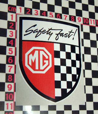 Shield decal - mgb mgc midget mga magnette tf mgbgt - 1000's more in shop!