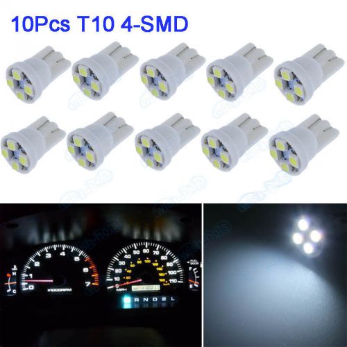 10pc white 168 t10 instrument panel cluster led light dashboard for chevrolet xb