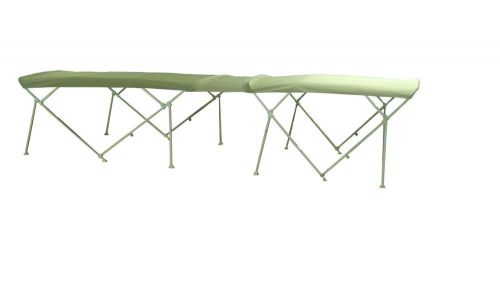 Double bimini 20&#039; long sunbrella - 1.25&#034; frame front braces