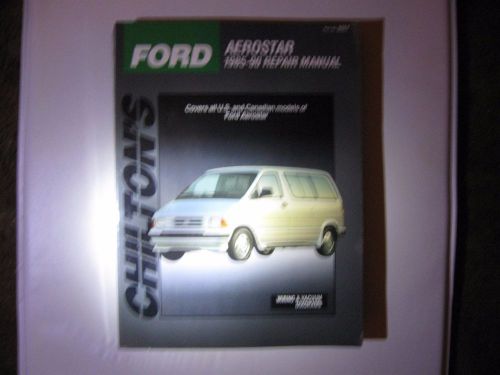 Ford repair manual (clinton) aerostar  1985-1990