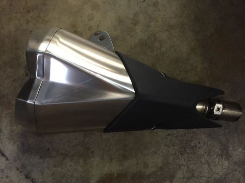 2014 2015 kawasaki z1000 ninja 1000 zx1000 right exhaust muffler 18091-0915