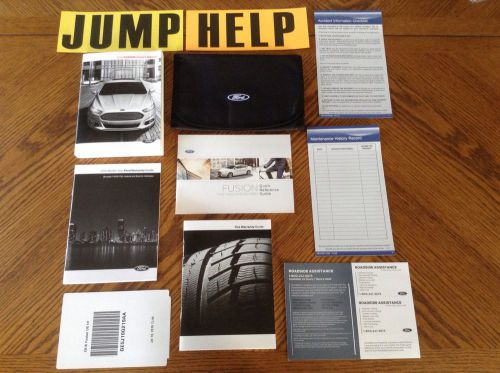 2016 16 ford fusion owners manual guidebook handbook with case ah
