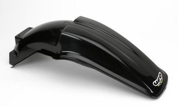 Ufo plastics rear fender black for kawasaki kx 125-500 88-02