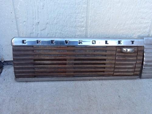 Chevrolet truck speaker grille and glove box,1947,48,49,50,51,52,53