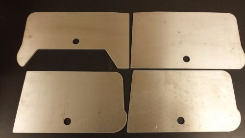 Rambox passengers &amp; drivers side aluminum base plates (6&#039;4&#034; bed)