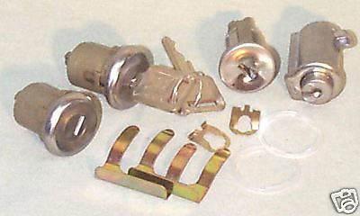 Door lock, ignition + glove box set 67-72 chevy/gmc truck blazer 1972 suburban