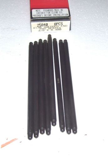 Manley 25840-8 ford 351c swedged pushrods length: 8.400&#034; dia : 3/8&#034; chrome moly