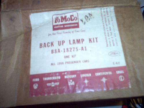 Nos back up lamp kit 1958 ford passenger car - all