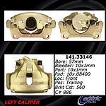 Centric parts 141.33146 front left rebuilt caliper with hardware