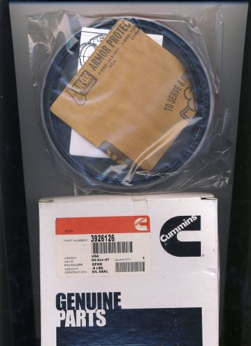 Cummins rear main oli seal part # 3926126