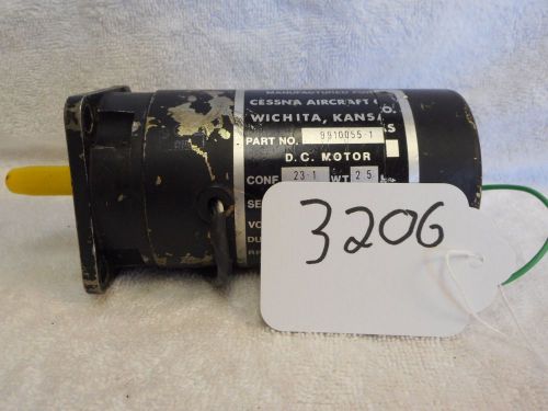 Cessna  flap motor 28 volt p/n 9910055-1 (3206)