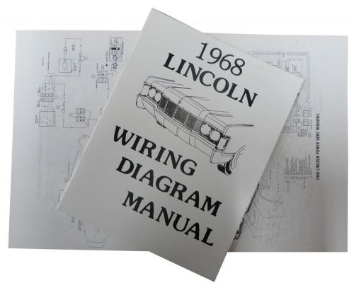1968 lincoln continental wiring diagram manual