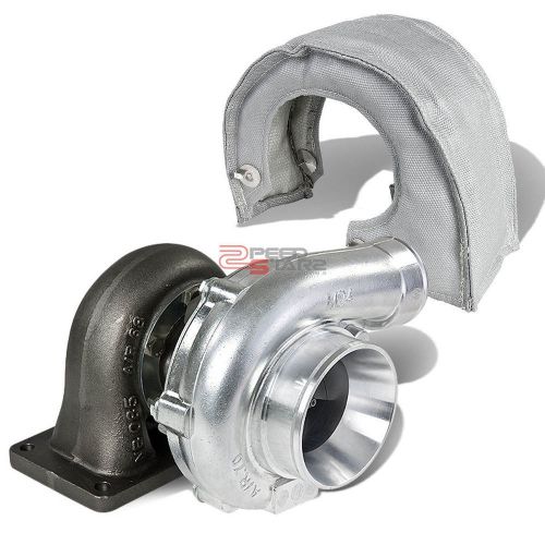 T4 turbo/turbocharger .70 ar 60 trim external wastegate vband+ silver blanket