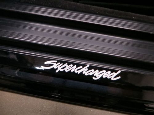 (2pcs) supercharged doorstep badge decal gtp grand prix