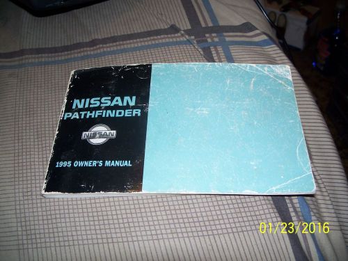 Owners manual for a 1995 nissan pathfinder