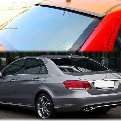 Mercedes for benz e-class 10-15 unpaint w212 4d wing window roof sport spoiler