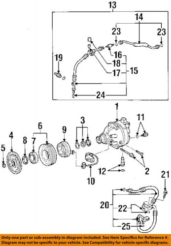 Gm oem a/c condenser, compressor lines-ac line o-ring 52456067