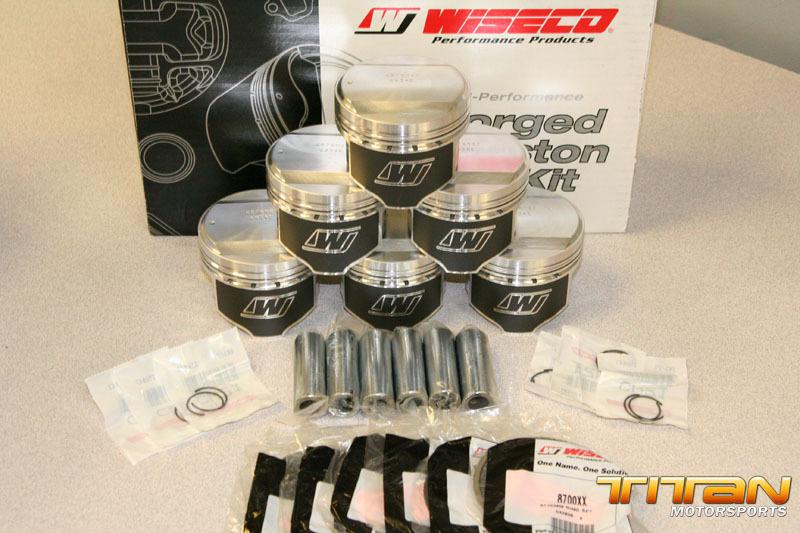 Wiseco pistons mitsubishi eclipse 4g63 100mm stroker 85.5mm .020 8.5:1 k596m855