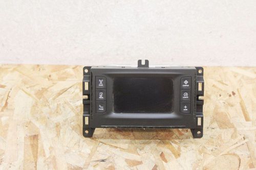 L08207 2015-2016 chrysler 200 dash display information screen oem