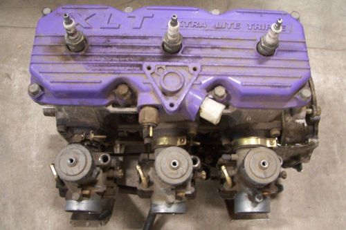 Polaris snowmobile 1997 xlt 600 short block engine 3084684