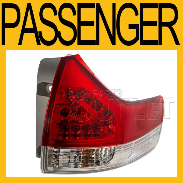 2011 2012 toyota sienna le rear brake light tail lamp passenger side wo se right