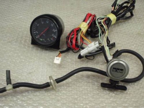 Genuine hks 60mm boost gauge black  defi hks